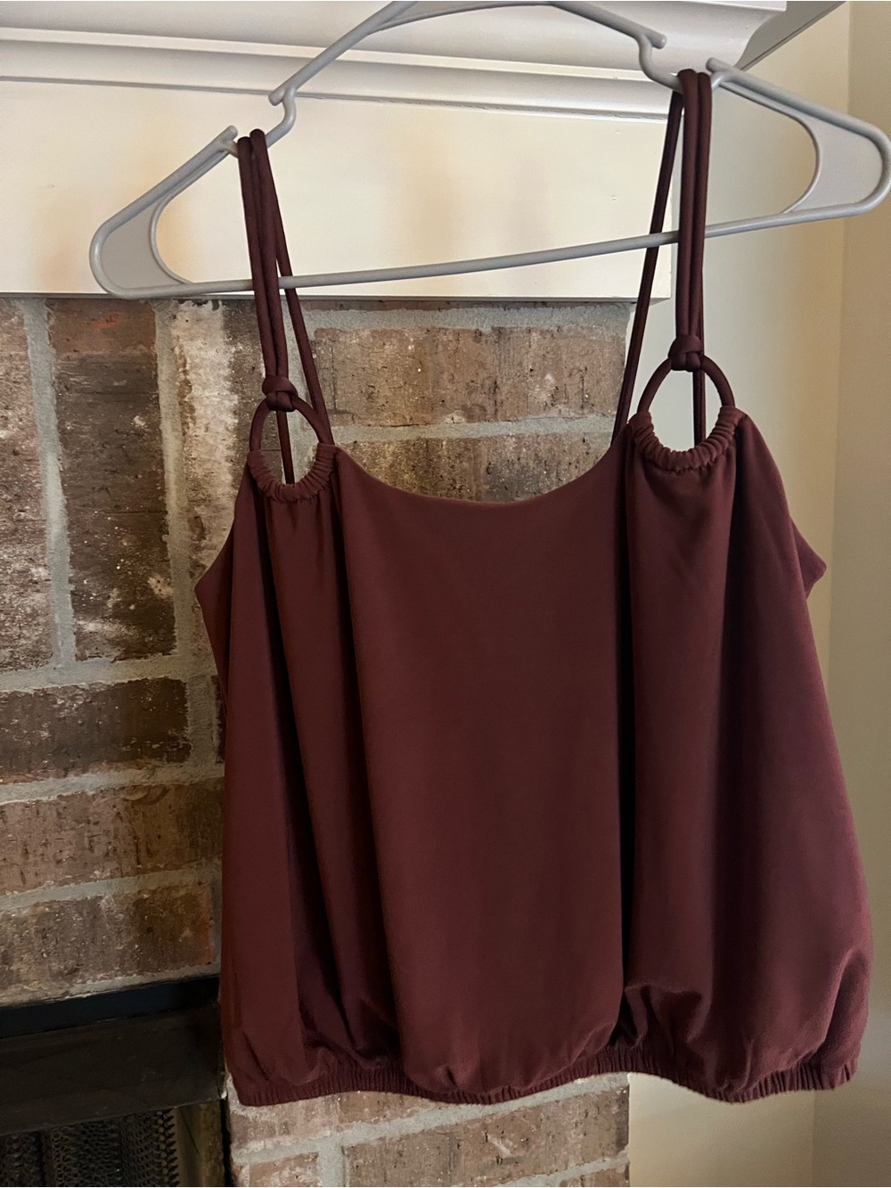Express Chocolate Strappy top size S